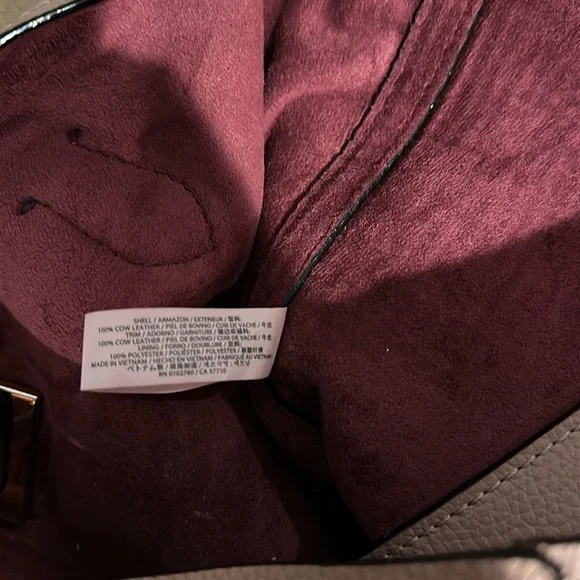 Kate Spade Tote Purse RN 0102760 CA 57710 Mauve - Picture 7 of 8